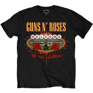 Guns N' Roses Ing Welcome to the Jungle Unisex Black M kép