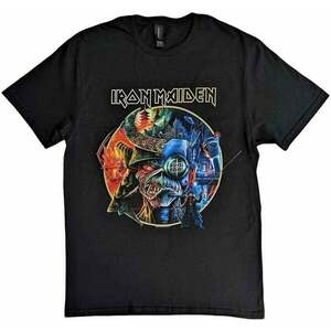 Iron Maiden Ing The Future Past Tour '23 Circle Art Unisex Black XL kép