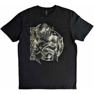 Iron Maiden Ing The Future Past Tour '23 Greyscale Unisex Black XL kép