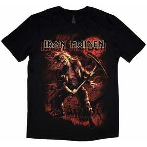 Iron Maiden Ing Benjamin Breeg Red Graphic Unisex Black XL kép