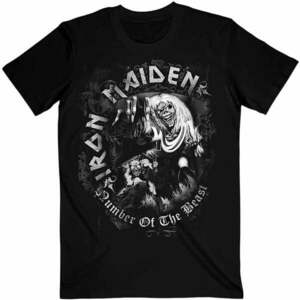 Iron Maiden Ing Number Of The Beast Grey Tone Unisex Black XL kép