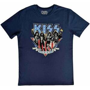 Kiss Ing Americana Unisex Denim Blue 2XL kép