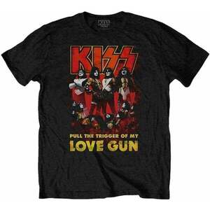 Kiss Ing Love Gun Glow Unisex Black 2XL kép