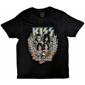 Kiss Ing End Of The Road Wings Unisex Black S kép