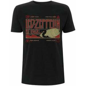 Led Zeppelin Ing Zeppelin & Smoke Unisex Black L kép