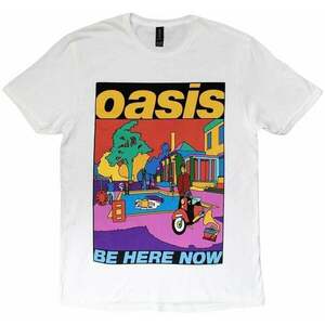 Oasis Ing Be Here Now Illustration Unisex White 2XL kép