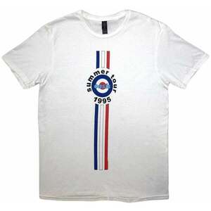 Oasis Ing Stripes '95 Unisex White M kép