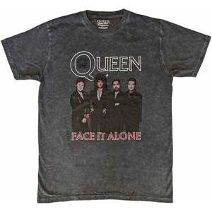 Queen Ing Face it Alone Band Unisex Black XL kép