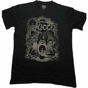 Queen Ing Ornate Crest Unisex Black L kép