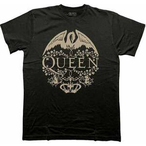 Queen Ing Floral Crest Mono Unisex Black M kép