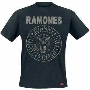 Ramones Ing Seal Hey Ho Unisex Black S kép