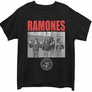 Ramones Ing Cage Photo Unisex Black XL kép