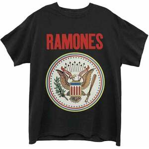 Ramones Ing Full Colour Seal Unisex Black XL kép