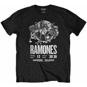 Ramones Ing Belgique Unisex Black 2XL kép