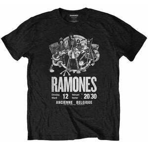 Ramones Ing Belgique Unisex Black XL kép