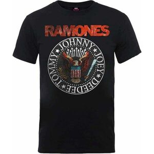 Ramones Ing Vintage Eagle Seal Unisex Black XL kép