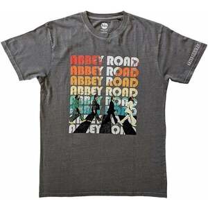 The Beatles Ing Abbey Stacked Unisex Charcoal Grey 2XL kép