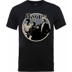 The Doors Ing Retro Circle Unisex Black L kép