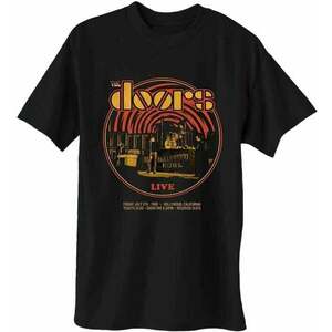 The Doors Ing 68 Retro Circle Unisex Black 2XL kép