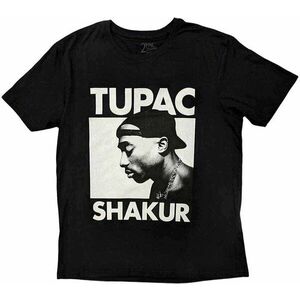 2Pac Ing Eyes Closed Unisex Black 2XL kép