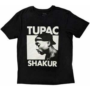 2Pac Ing Eyes Closed Unisex Black M kép