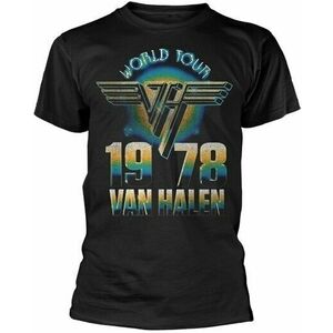 Van Halen Ing World Tour '78 Unisex Black XL kép