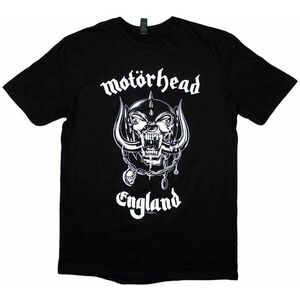 Motörhead Ing England (Back Print) Unisex Black XL kép