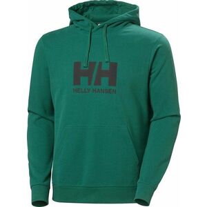 Helly Hansen HH Logo 2.0 Kapucnis pulóver Emerald L kép