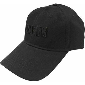 Nirvana Sapka Text Logo Black kép