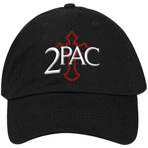 2Pac Sapka Cross Logo Black kép