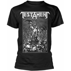 Testament Ing Pitchfork Horns Unisex Black XL kép