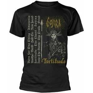 Gojira Ing Fortitude Tracklist Unisex Black XL kép