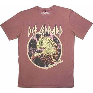 Def Leppard Ing Love Bites Stone Wash Unisex Kashmir Red M kép