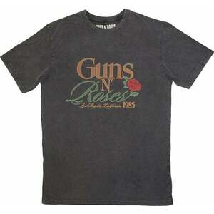 Guns N' Roses Ing California 1985 Stone Wash Unisex Charcoal Grey S kép