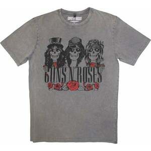 Guns N' Roses Ing Hell Group Stone Wash Unisex Grey S kép