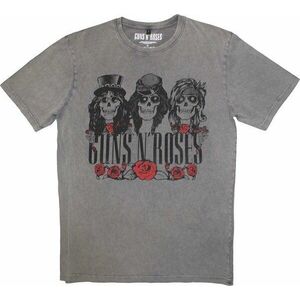 Guns N' Roses Ing Hell Group Stone Wash Unisex Grey 2XL kép