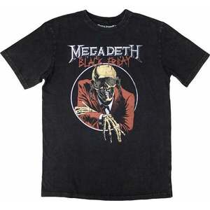 Megadeth Ing Black Friday Stone Wash Unisex Charcoal Grey S kép