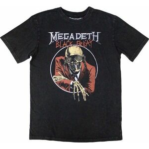 Megadeth Ing Black Friday Stone Wash Unisex Charcoal Grey M kép