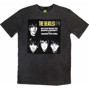 The Beatles Ing VJ Secret Sleeve Stone Wash Unisex Charcoal Grey L kép