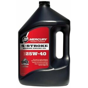 Mercury 4-Stroke Marine Engine Oil 25W-40 4 L 4 ütemű csónakmotor olaj kép