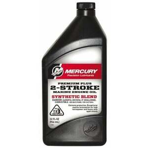 Mercury Premium Plus 2-Stroke Marine Engine Oil Synthetic Blend 1 L 2 ütemű csónakmotor olaj kép