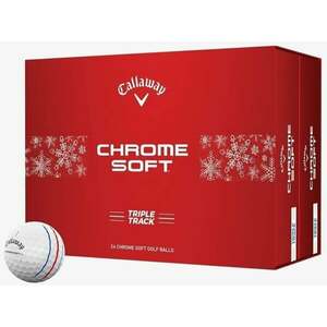 Callaway Chrome Soft 2024 White Triple Track Golflabda kép