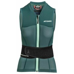 Atomic Live Shield Vest Amid LV1 Women Dark Green M Sí és snowboard protektor kép