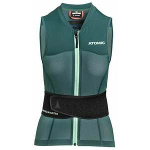 Atomic Live Shield Vest Amid LV1 Women Dark Green L Sí és snowboard protektor kép