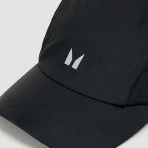 MP Woven Running Vented Cap - Black kép