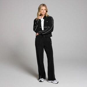 MP Women's Lifestyle Towelling Tracksuit Jacket - Black - XS kép