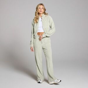 MP Women's Lifestyle Towelling Tracksuit Jacket - Mineral Green - XS kép