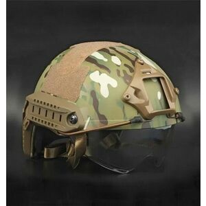 DRAGOWA Tactical Tactical Helmet Fast MH szemüveggel töltő, CP kép