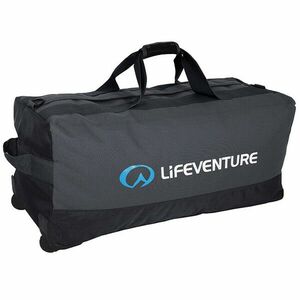 Lifeventure Utazótáska kerekeken 120 l, fekete / szögletes kép