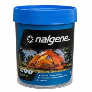 Nalgene 1000 ml-es tárolóedény, 112 mm-es belső nyakkal, kék színű kép